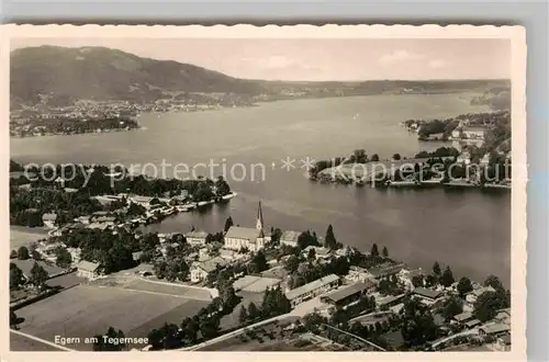 AK / Ansichtskarte Egern Tegernsee Panorama Kat. Rottach Egern