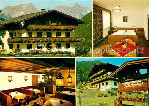 AK / Ansichtskarte Maishofen Pension Hettlerhof Kat. Maishofen Zell am See