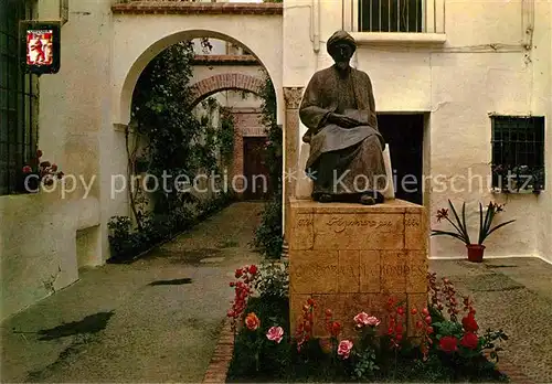 AK / Ansichtskarte Cordoba Monumento al Malmonides Kat. Cordoba