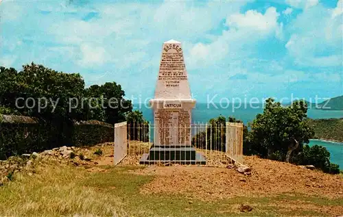 AK / Ansichtskarte Antigua Monument in Old English Cemetery Kat. Antigua