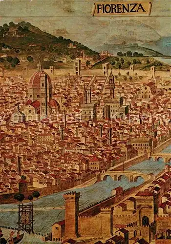 AK / Ansichtskarte Firenze Toscana Pianta della Catena Kat. Firenze