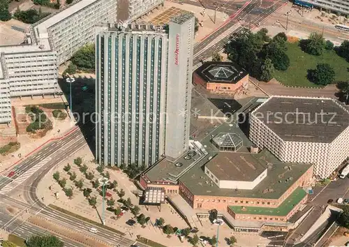 AK / Ansichtskarte Chemnitz Fliegeraufnahme Hotel Mercure und Stadthalle Kat. Chemnitz