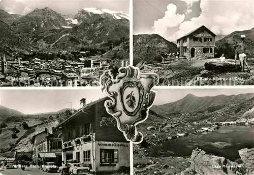 AK / Ansichtskarte Limone Piemonte Panorama Rifugio Albergo al Cros Lago Terrasole Frontiera Italia Francia Kat. Cuneo