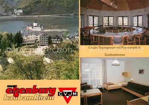 AK / Ansichtskarte Kaub Rhein Haus Elsenburg