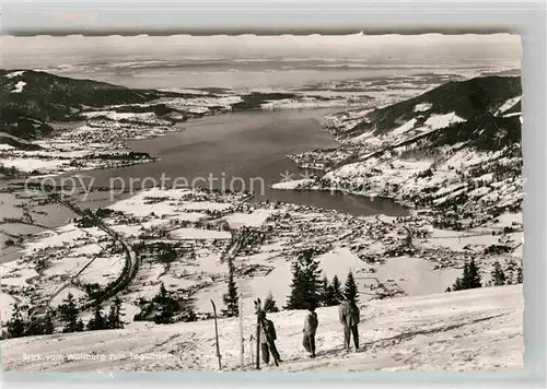 AK / Ansichtskarte Tegernsee Blick vom Wallberg Kat. Tegernsee