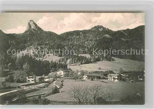 AK / Ansichtskarte Egern Tegernsee mit Enterfels Kat. Rottach Egern