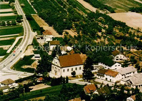 AK / Ansichtskarte Ottersweier Fliegeraufnahme Kapuziner Kloster  Kat. Ottersweier