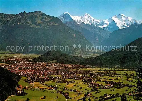 AK / Ansichtskarte Interlaken BE Eiger Moench Jungfrau Kat. Interlaken