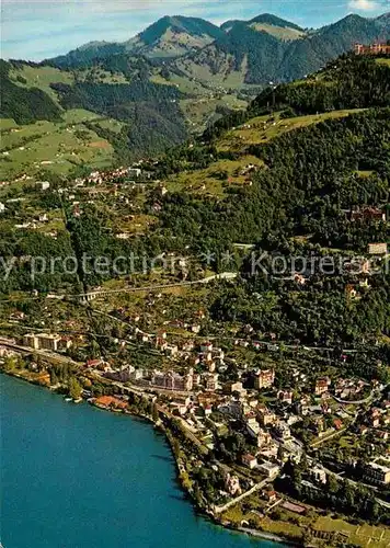 AK / Ansichtskarte Glion Les Avants Fliegeraufnahme Kat. Glion