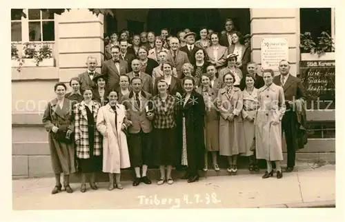 AK / Ansichtskarte Triberg Schwarzwald Kurgruppe Kat. Triberg im Schwarzwald