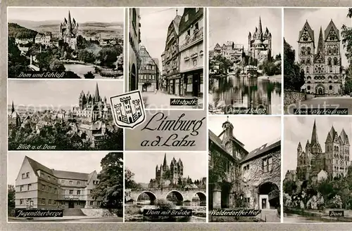 AK / Ansichtskarte Limburg Lahn Dom Schloss Altstadt Walderdoffer Hof Bruecke Kat. Limburg a.d. Lahn