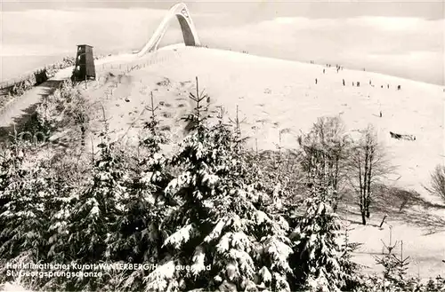 AK / Ansichtskarte Winterberg Hochsauerland St. Georgsprungschanze Kat. Winterberg