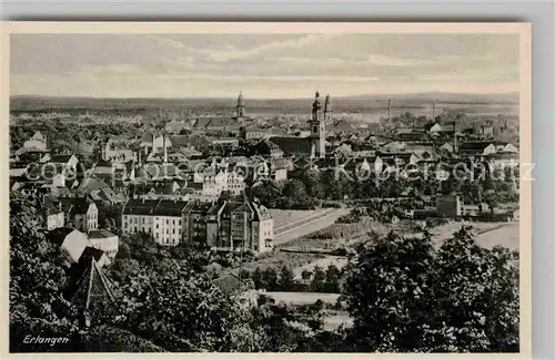 AK / Ansichtskarte Erlangen Panorama  Kat. Erlangen