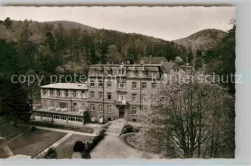 AK / Ansichtskarte Bergzabern Bad Kurheim Friedrichsruh Kat. Bad Bergzabern