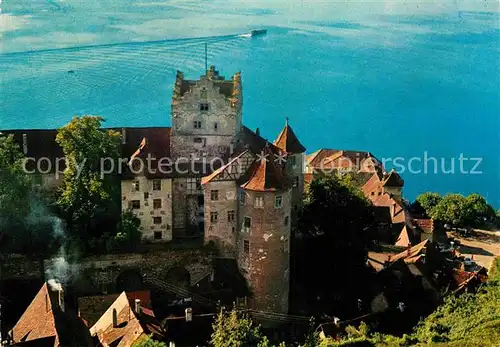 AK / Ansichtskarte Meersburg Bodensee Altstadt Altes Schloss Kat. Meersburg