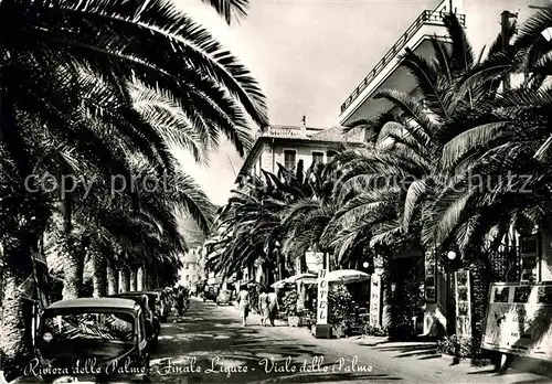 AK / Ansichtskarte Finale Ligure Viale delle Palme Riviera delle Palme