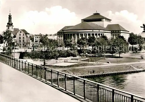 AK / Ansichtskarte Saarbruecken Stadttheater  Kat. Saarbruecken