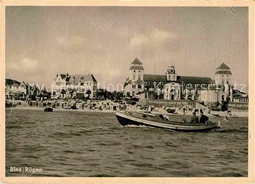 AK / Ansichtskarte Binz Ruegen  Kat. Binz