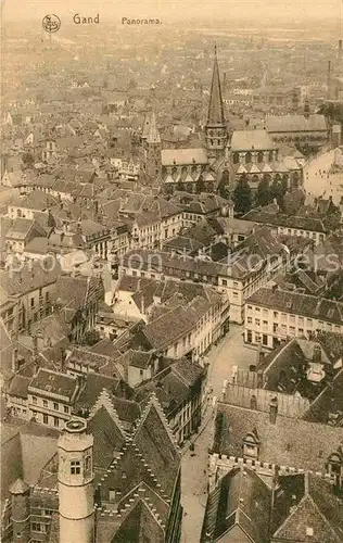 AK / Ansichtskarte Gand Belgien Fliegeraufnahme Kat. Gent Flandern