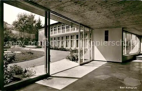 AK / Ansichtskarte Bad Kohlgrub Haus der Kurgaeste und Wandelhalle Kat. Bad Kohlgrub