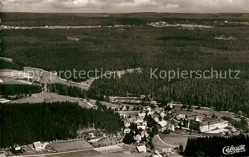 AK / Ansichtskarte Friedenweiler Fliegeraufnahme mit Kindersanatorium Kat. Friedenweiler