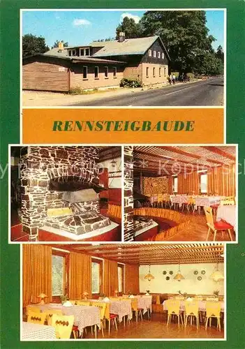 AK / Ansichtskarte Neuhaus Rennweg Rennsteigbaude  Kat. Neuhaus Rennweg