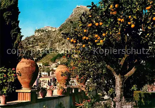 AK / Ansichtskarte Taormina Sizilien Santuario Madonna della Rocca Kat. 