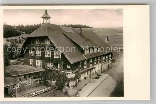 AK / Ansichtskarte Schoenwald Schwarzwald Hotel Hirschen Kat. Schoenwald im Schwarzwald