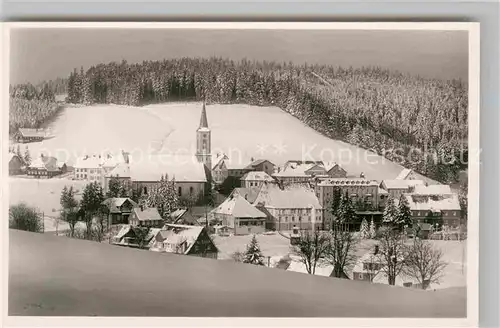 AK / Ansichtskarte Schoenwald Schwarzwald Hotel Kurhaus Adler Kat. Schoenwald im Schwarzwald