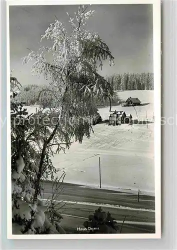 AK / Ansichtskarte Schoenwald Schwarzwald Haus Dorer Kat. Schoenwald im Schwarzwald