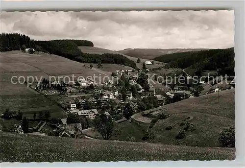 AK / Ansichtskarte Guetenbach Schwarzwald Panorama