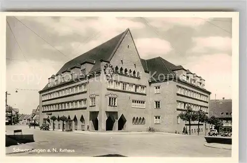 AK / Ansichtskarte Schwenningen Neckar Rathaus Kat. Villingen Schwenningen