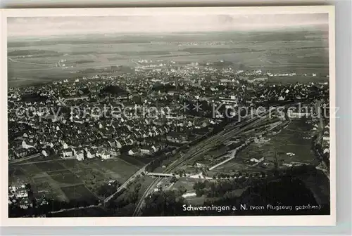 AK / Ansichtskarte Schwenningen Neckar Fliegeraufnahme Kat. Villingen Schwenningen