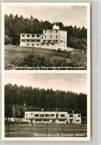 AK / Ansichtskarte Schwenningen Neckar Hoehenrestaurant Waldheim Turnerheim Waldeck Kat. Villingen Schwenningen