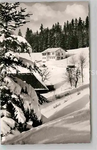 AK / Ansichtskarte Neukirch Furtwangen Pension Cafe Weinstube Luserle Kat. Furtwangen im Schwarzwald