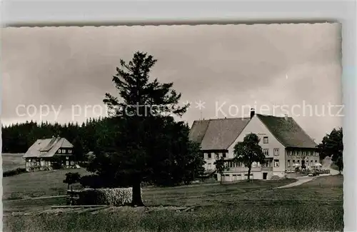 AK / Ansichtskarte Escheck Gasthaus Escheck Speisesaal Kat. Schoenwald im Schwarzwald