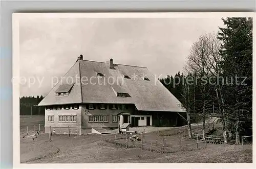 AK / Ansichtskarte Furtwangen Hoehengasthaus Martinskapelle Kat. Furtwangen im Schwarzwald