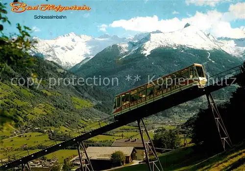 AK / Ansichtskarte Zahnradbahn Schlossalmbahn Bad Hofgastein  Kat. Bergbahn