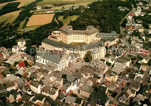 AK / Ansichtskarte Hachenburg Westerwald Fliegeraufnahme Kat. Hachenburg