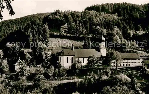 AK / Ansichtskarte Triberg Schwarzwald Wallfahrtskirche Kat. Triberg im Schwarzwald