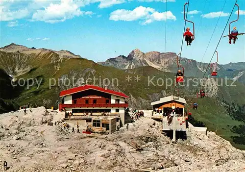 AK / Ansichtskarte Sessellift Hintertuxer Gletscherbahnen Tuxerfernerhaus  Kat. Bahnen