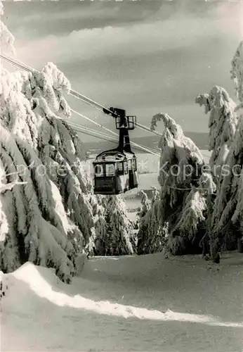 AK / Ansichtskarte Seilbahn Fichtelberg Oberwiesenthal  Kat. Bahnen