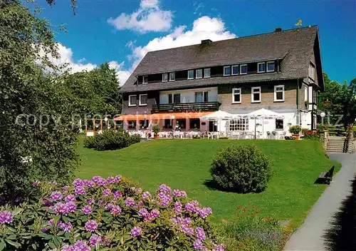 AK / Ansichtskarte Schmallenberg Hotel Gasthaus Troester Jagdhaus  Kat. Schmallenberg