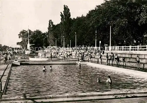 AK / Ansichtskarte Metz Moselle La Plage Freibad Kat. Metz