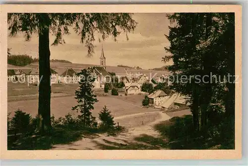 AK / Ansichtskarte Schoenwald Schwarzwald Teilansicht Kat. Schoenwald im Schwarzwald