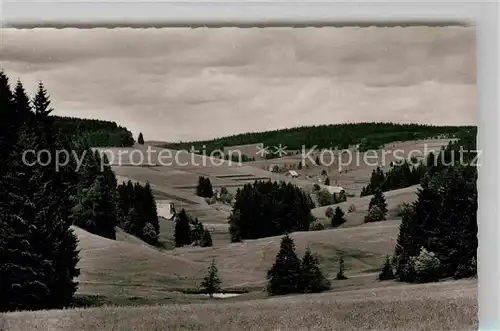 AK / Ansichtskarte Escheck Balsertal Kat. Schoenwald im Schwarzwald