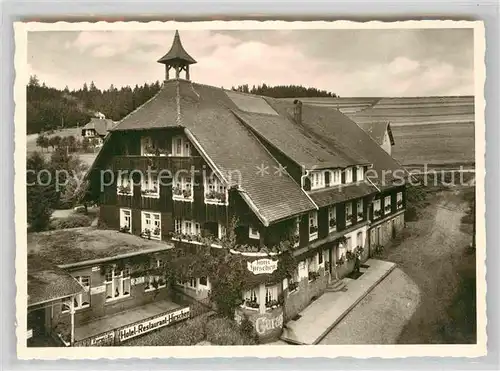 AK / Ansichtskarte Schoenwald Schwarzwald Hotel Hirschen Kat. Schoenwald im Schwarzwald