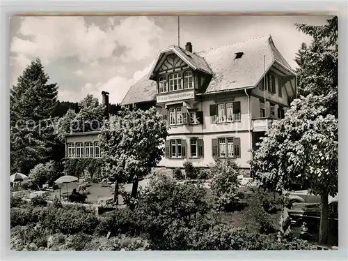 AK / Ansichtskarte Schoenwald Schwarzwald Haus Sommerberg Kat. Schoenwald im Schwarzwald