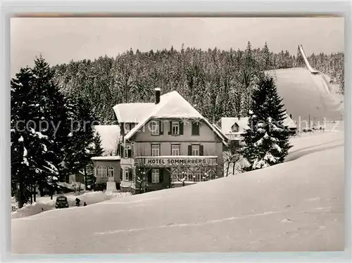 AK / Ansichtskarte Schoenwald Schwarzwald Hotel Sommerberg Kat. Schoenwald im Schwarzwald