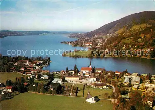 AK / Ansichtskarte Rottach Egern Tegernsee Fliegeraufnahme